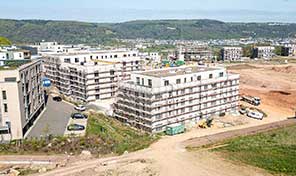 Neubau Wohnanlage in Trier Castelnau Mattheiser Wald